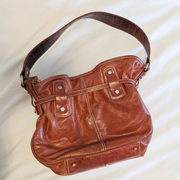 Francesco Biasia Brown Leather Handbag - Picture 8 of 10